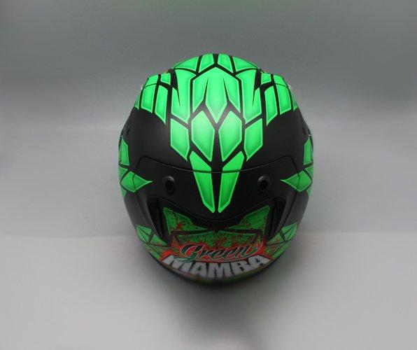 HJC R-PHA 10 PLUS GREEN MAMBA XL BF